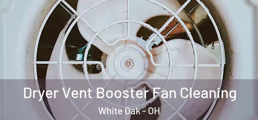  Dryer Vent Booster Fan Cleaning White Oak - OH